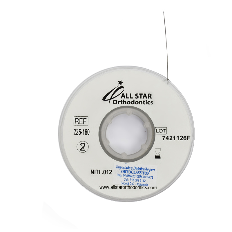 alambre nitinol en rollo